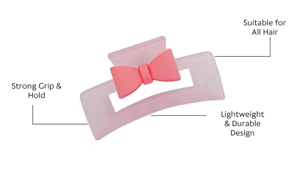 Froasted Pastel Hair Claw