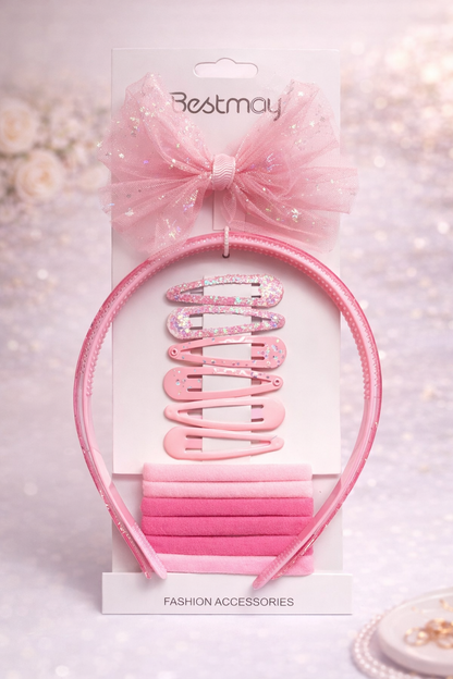 Glow Hair Accessories Mega Combo Set