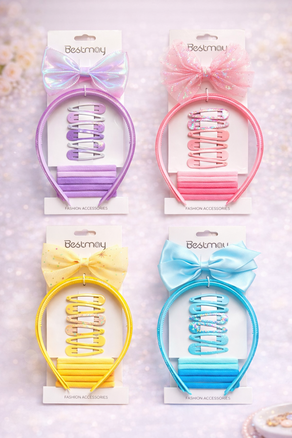 Glow Hair Accessories Mega Combo Set