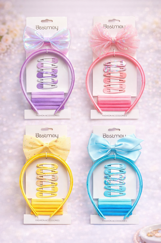 Glow Hair Accessories Mega Combo Set