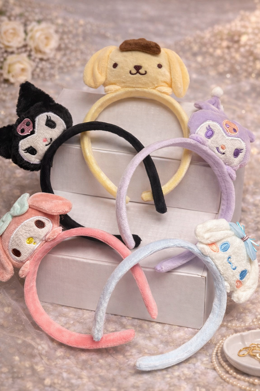 Cute Plush Character Headband (Soft & Adorable Hair Accessory)