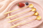 LuxeBloom Gold Teaspoon Set (4-Piece)