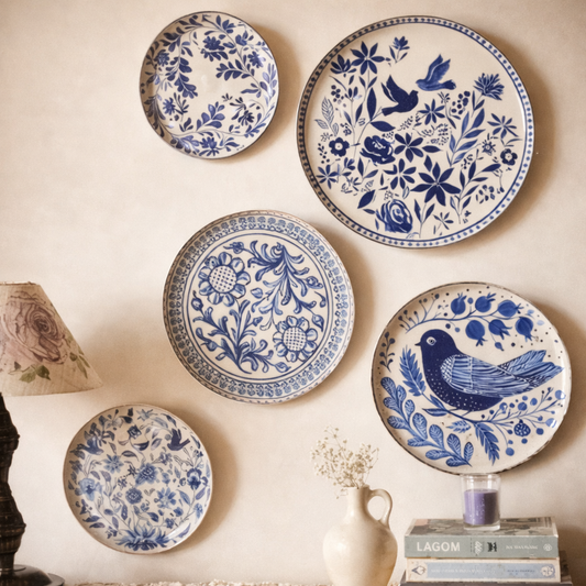 Blue Haven Wall Decor – 5-Piece Set
