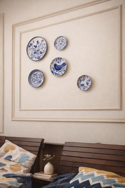 Blue Haven Wall Decor – 5-Piece Set
