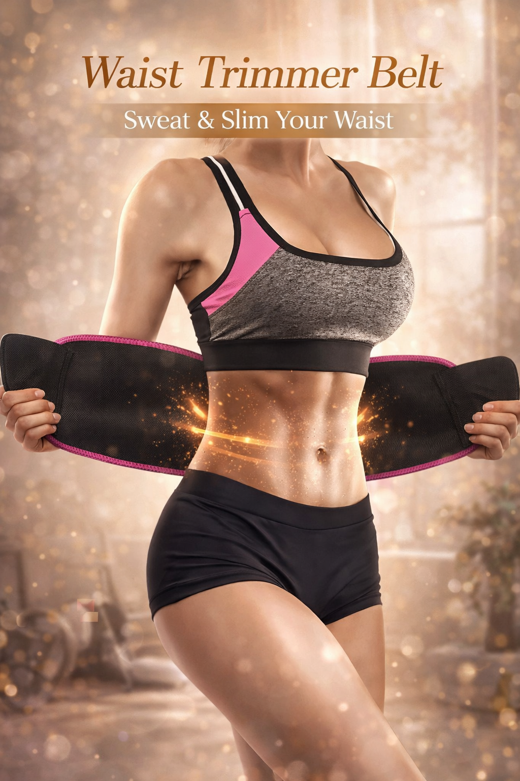 Adjustable Waist Trimmer Belt