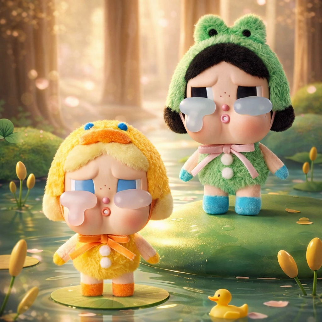 Crybaby Series Face Plush Blind Box Doll