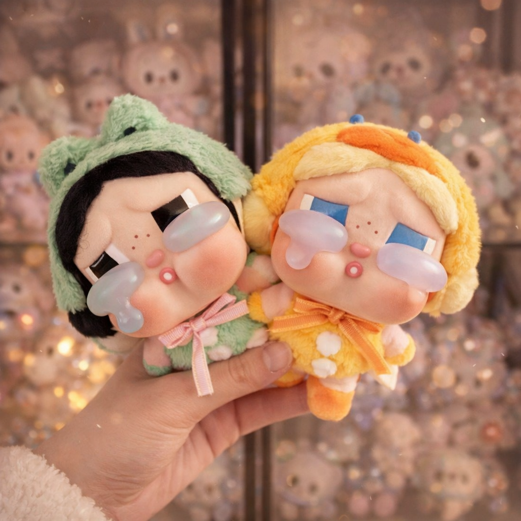 Crybaby Series Face Plush Blind Box Doll