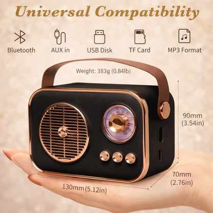 Heritage Bass Portable Bluetooth Speaker